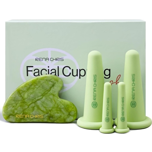 Facial Cupping Set & Gua Sha Facial Tool - Picture 2 of 6